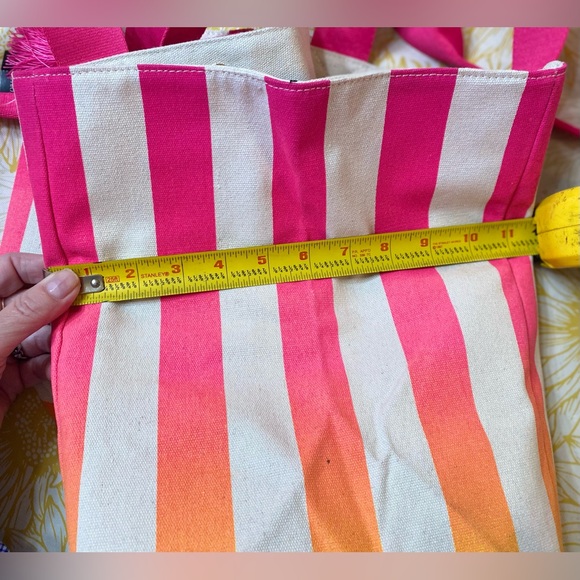 NWT Victoria's Secret Pink and Orange Tote Bag - Picture 15 of 16